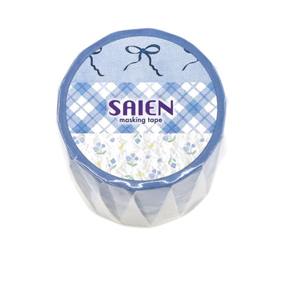 SAIEN Washi Tape Set - Sky Blue Ribbon UR2032