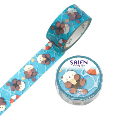 SAIEN Washi Tape - Sea Otter UR4079