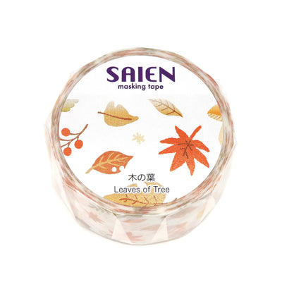 SAIEN Washi Tape - Leaves of Tree UR4082