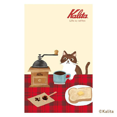 Furukawashiko x Kalita Life is Coffee Saddle Stitch Notebook - Black Coffee XH30