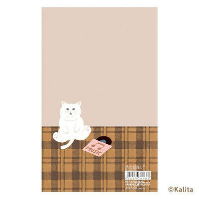 Furukawashiko x Kalita Life is Coffee Saddle Stitch Notebook - Caramel Coffee XH32