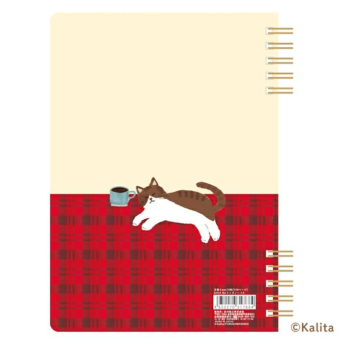 Furukawashiko x Kalita Life is Coffee B6 Ring Notebook - A XH34