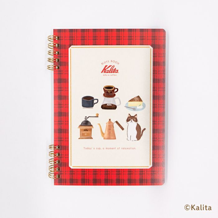 Furukawashiko x Kalita Life is Coffee B6 Ring Notebook - A XH34