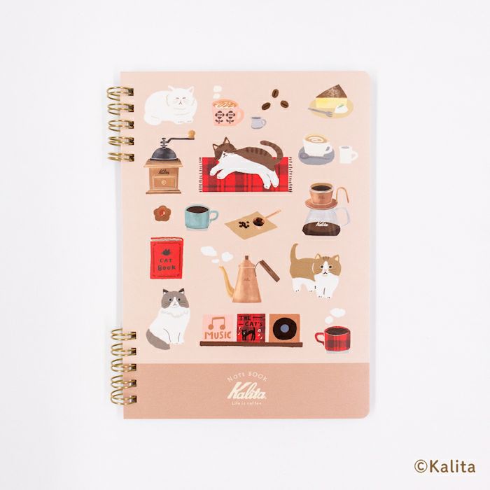 Furukawashiko x Kalita Life is Coffee B6 Ring Notebook - B XH35