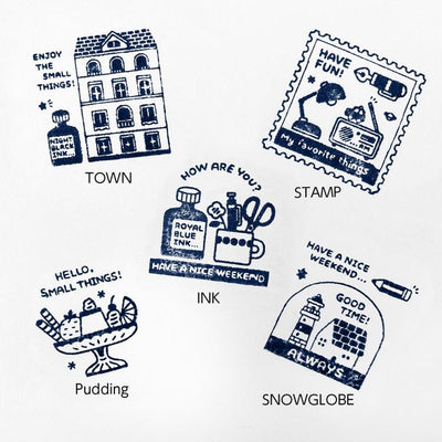 SANBY x Eric Small Things Acrylic Stand Stamp - Town