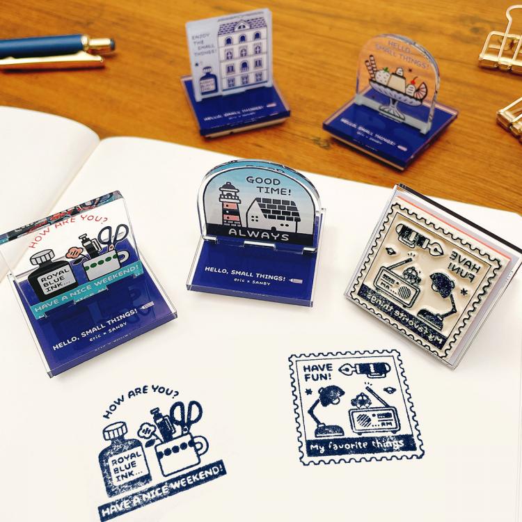 SANBY x Eric Small Things Acrylic Stand Stamp - Town