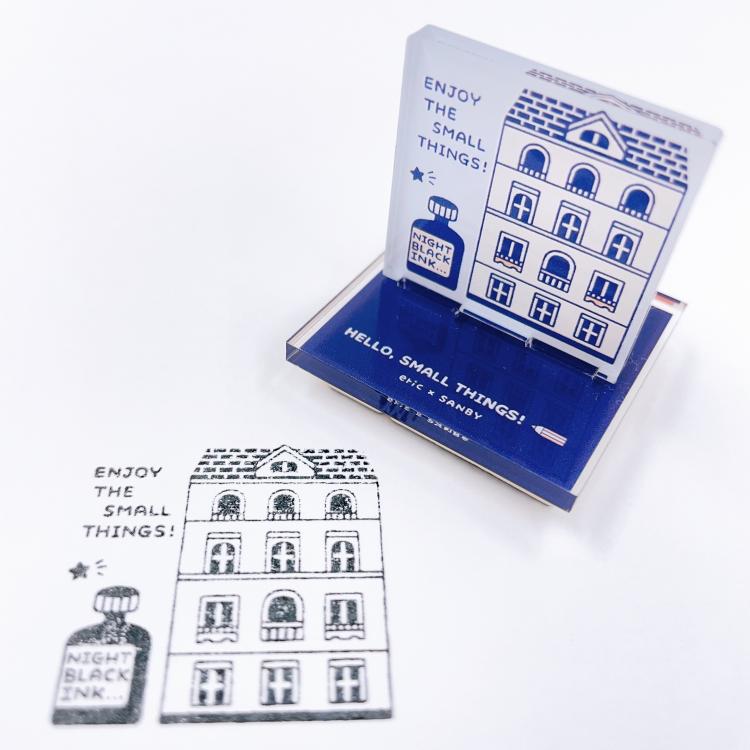 SANBY x Eric Small Things Acrylic Stand Stamp - Town eric-ACST-01