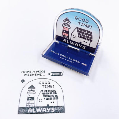 SANBY x Eric Small Things Acrylic Stand Stamp - Snow Globe eric-ACST-03