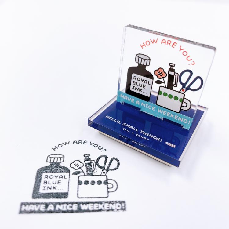 SANBY x Eric Small Things Acrylic Stand Stamp - Ink eric-ACST-05