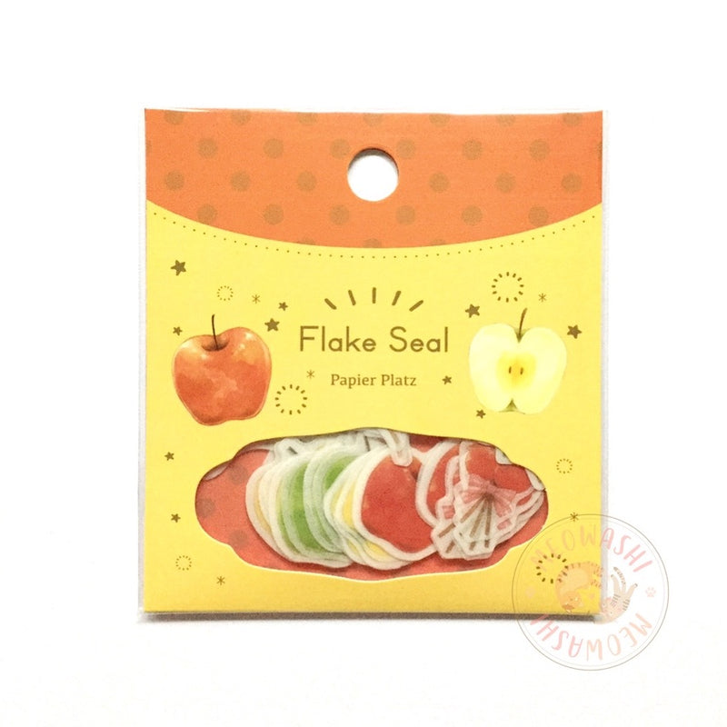 Papier Platz moriyue washi sticker flakes - Apple