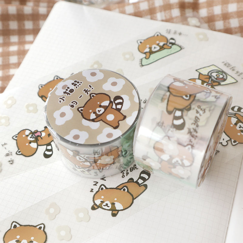 Raccoon House - Raccoon Day in the Life Clear PET Tape