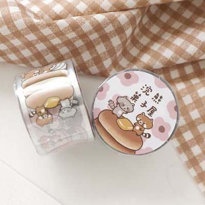 Raccoon House - Dessert Clear PET Tape (B)