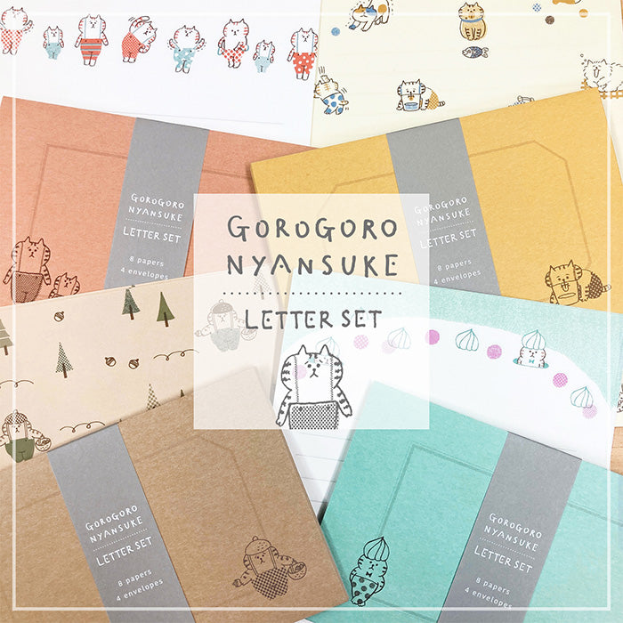 Mind Wave Gorogoro Nyansuke letter set - Suspenders