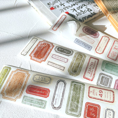 Sonia's Illustration Life - Label Washi Sticker Roll
