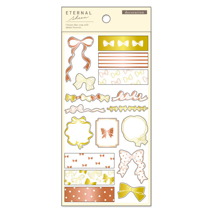 Mind Wave eternal sheen foil clear sticker - Ribbon 80926