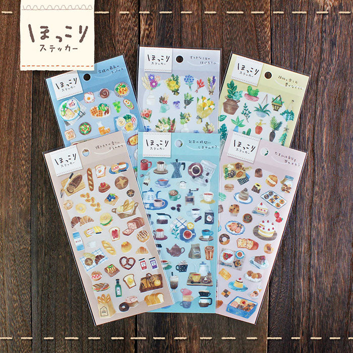 Mind Wave Hokkori Washi Sticker - Bouquet