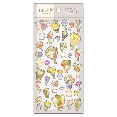 Mind Wave Hokkori Washi Sticker - Bouquet 80996