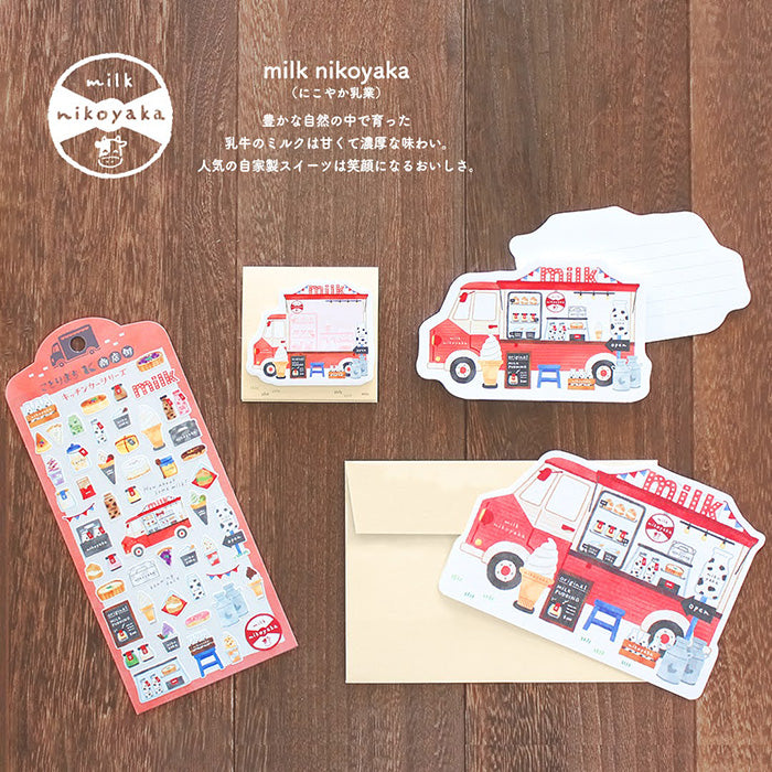 Mind Wave Kotori Machi Sticker - Milk Nikoyaka