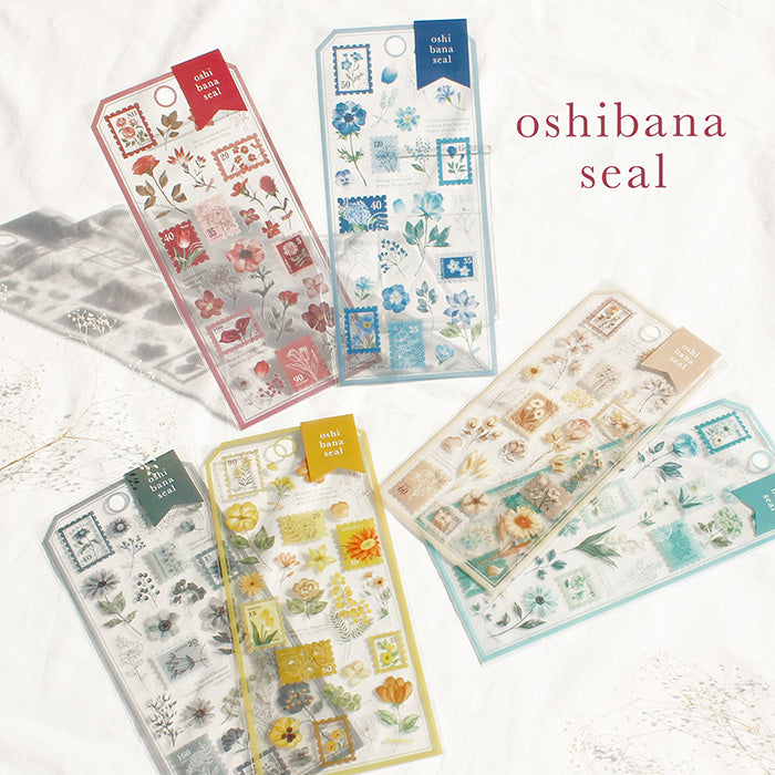 Mind Wave Oshibana Clear Sticker - Ivory