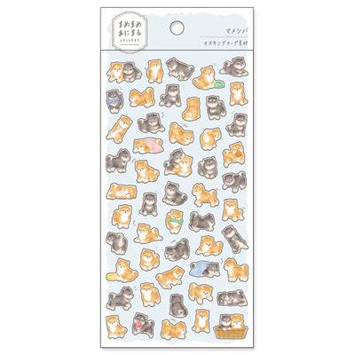 Mind Wave Animal Mini Washi Sticker - Shiba Dog 81226
