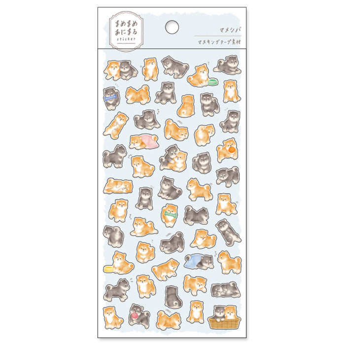 Mind Wave Animal Mini Washi Sticker - Shiba Dog 81226