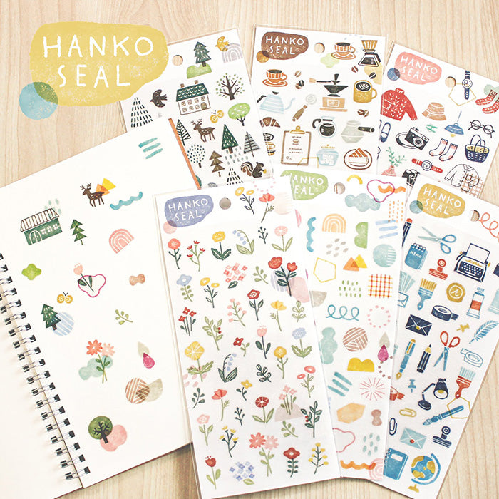 Mind Wave Hanko Clear Sticker - Life