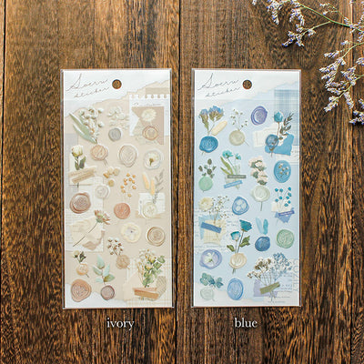 Mind Wave Soeru Clear Sticker - Blue