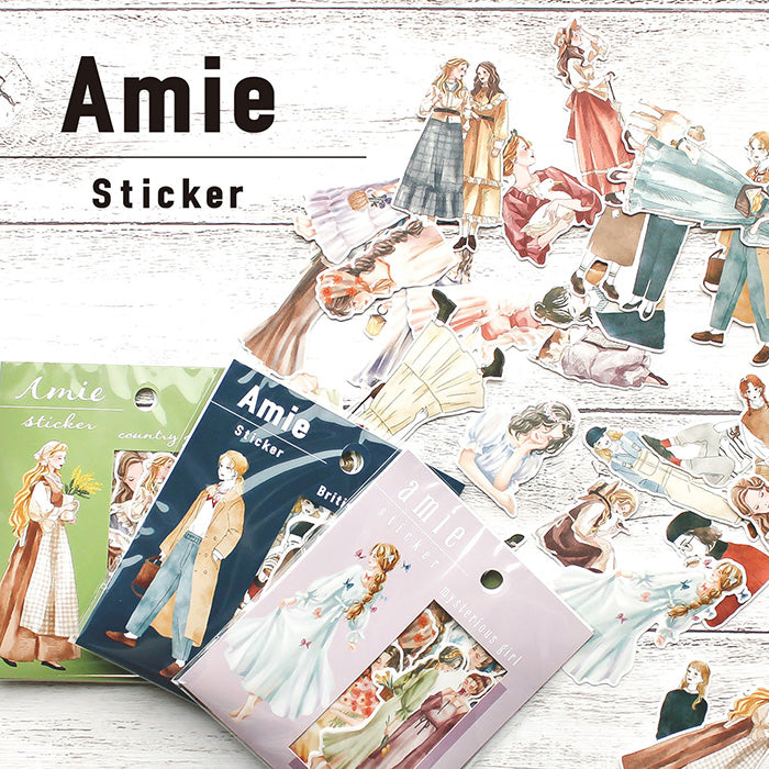 Mind Wave Amie Sticker Flakes - Mysterious Girl