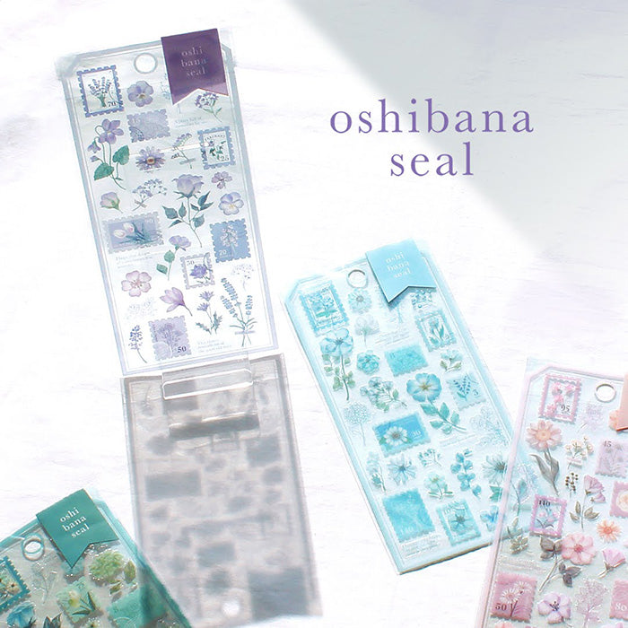 Mind Wave Oshibana Clear Sticker - Hyacinth