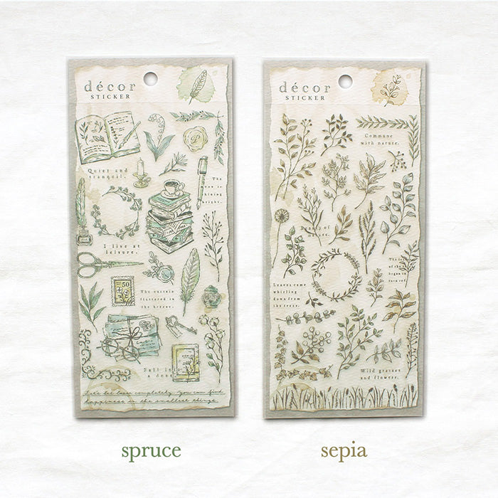 Mind Wave Decor Clear Sticker - Spruce