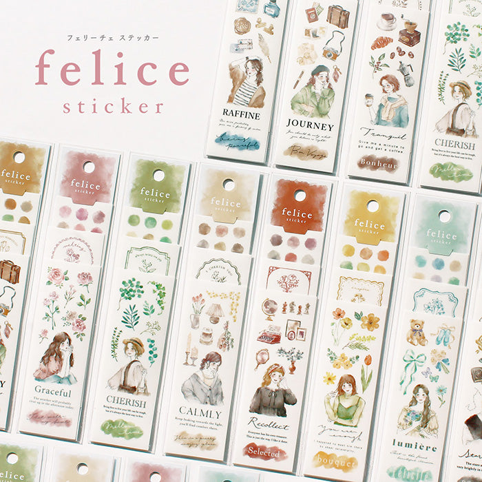 Mind Wave Felice Sticker - Antique