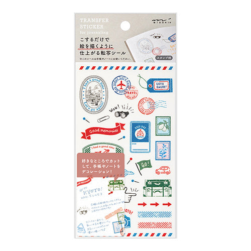 Midori Transfer Sticker - Vacation 82587