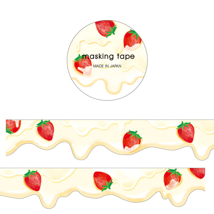 Mind Wave - Strawberry and condensed milk die cut washi tape 94819