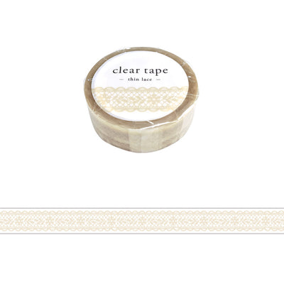 Mind Wave Clear PET Tape - Thin Lace 95111