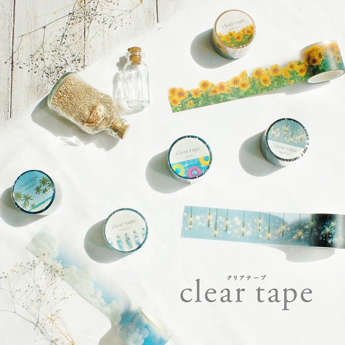 Mind Wave Clear PET Tape - Sunflower