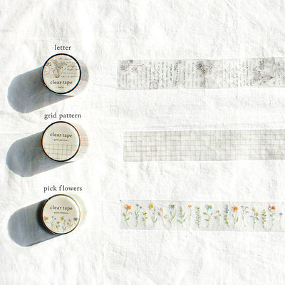 Mind Wave Clear PET Tape - Letter