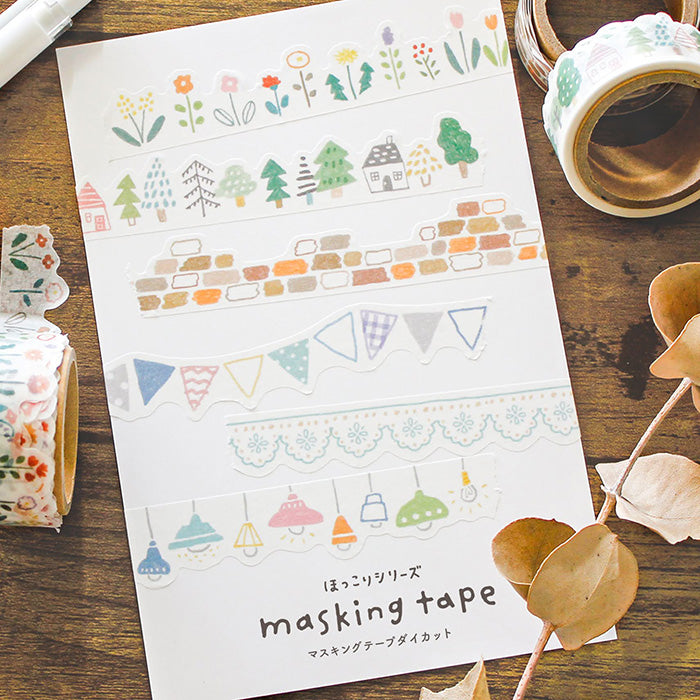 Mind Wave Die Cut Washi Tape - Bunting Garland