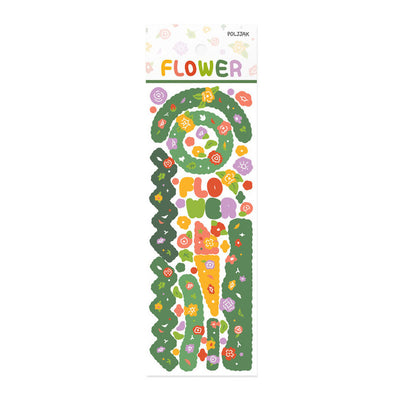 Appree Poljjak Holographic Sticker - Flower APF-001
