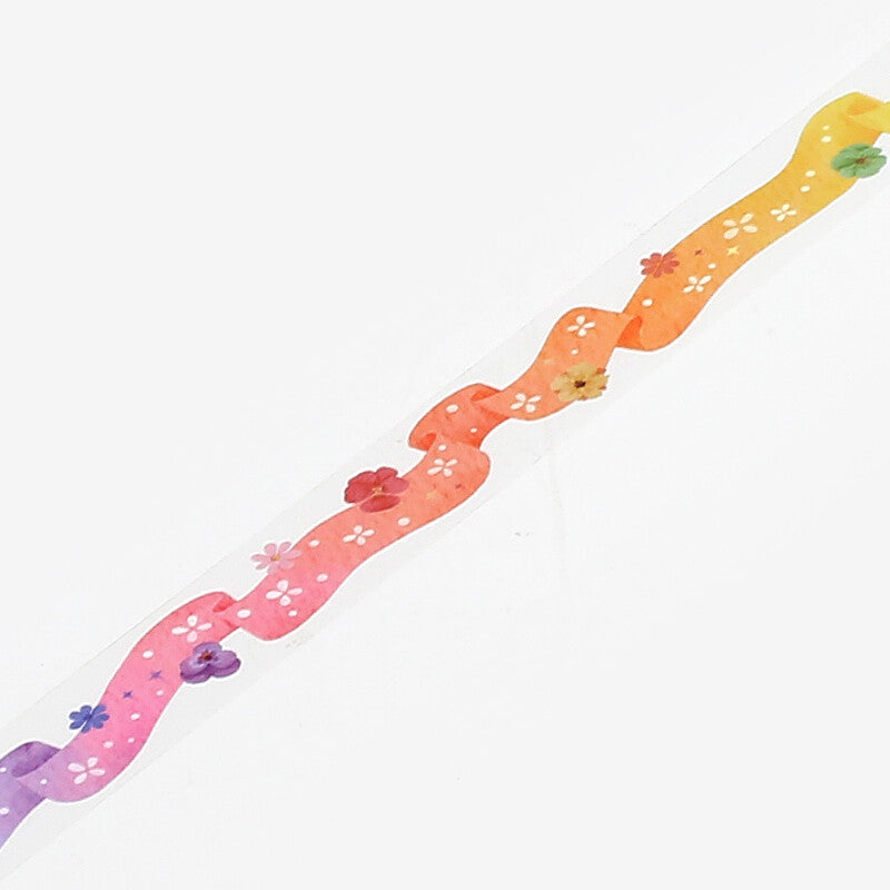 BGM Clear PET Tape - Rainbow Ribbon BM-CD007