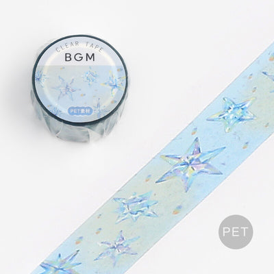 BGM Clear PET Tape - Crystal Star BM-CD010