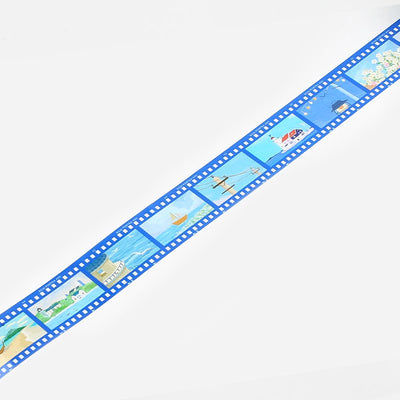 BGM Clear PET Tape - Dark Blue Film BM-CFM006
