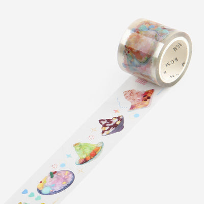BGM Summer Limited Edition Clear PET Tape - Shaved Ice BM-CLN006