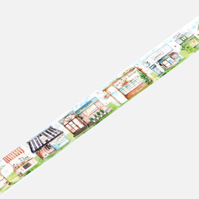 BGM Gold Foil Washi Tape - Storefront BM-LGCB021