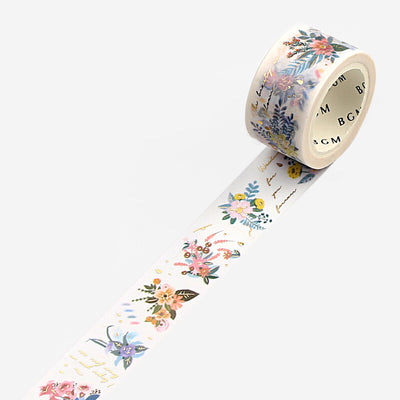 BGM Gold Foil Washi Tape - Spring Flower BM-LGCD029