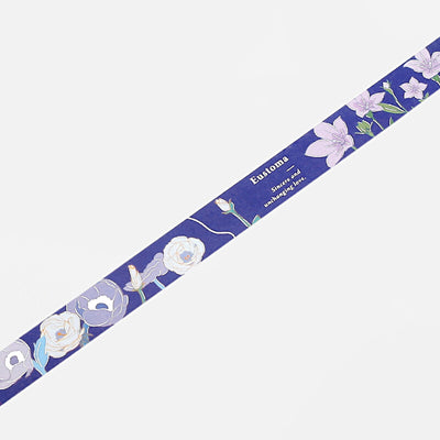 BGM Blossom of Nature Silver Foil Washi Tape - Midnight BM-SPBS004