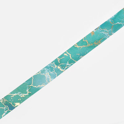 BGM Marble Gold Foil Washi Tape - Green BM-SPIG002