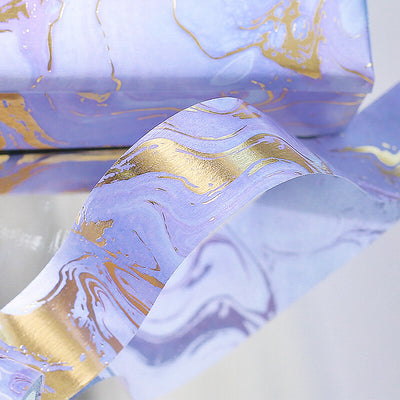 BGM Marble Gold Foil Washi Tape - Violet BM-SPIG005