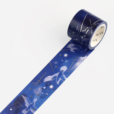 BGM Summer Limited Edition Silver Foil Washi Tape - Constellation BM-SPLN027