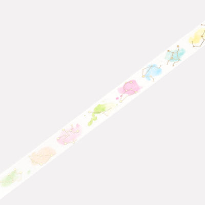 BGM Constellation Gold Foil Washi Tape - Rainbow BM-SPSZ004