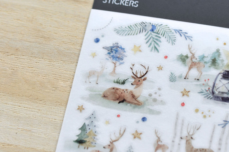 MU Christmas Limited Edition Print-on Sticker 